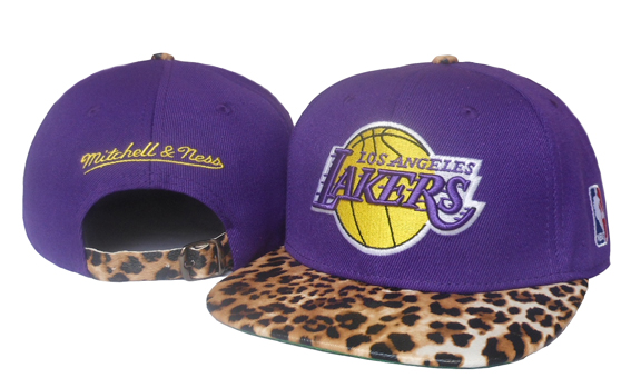 NBA Los Angeles Lakers M&N Strapback Hat NU12